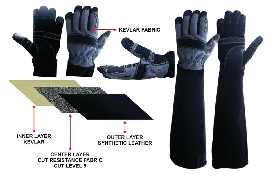 Humaniac V-Pro Animal Handling Gloves