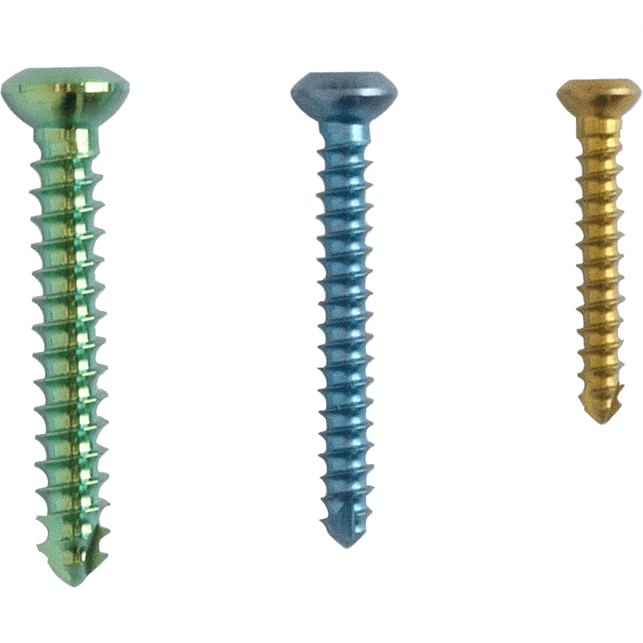 OssAbility 2.4mm Titanium Self Tapping Cortical Screw